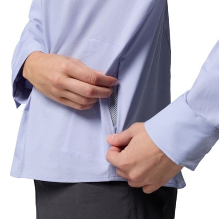 Columbia PFG Castback Woven Long-Sleeve Shirt - Women's 8