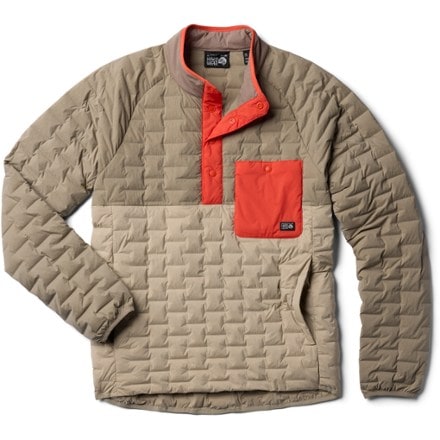 Mountain Hardwear StretchDown Light Half-Snap Pullover - Men's 0