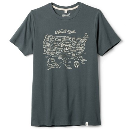 The Landmark Project National Parks Maps T-Shirt 0