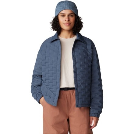 Mountain Hardwear Stretchdown Light Snap Down Jacket - Women's 7