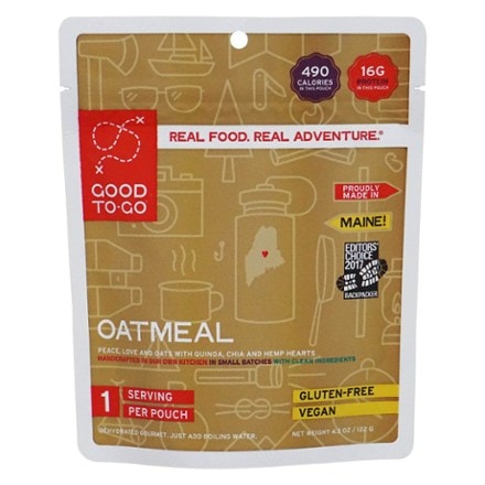 GOOD TO-GO Oatmeal - 1 Serving 0