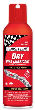 finish line dry bike lubricant with teflon