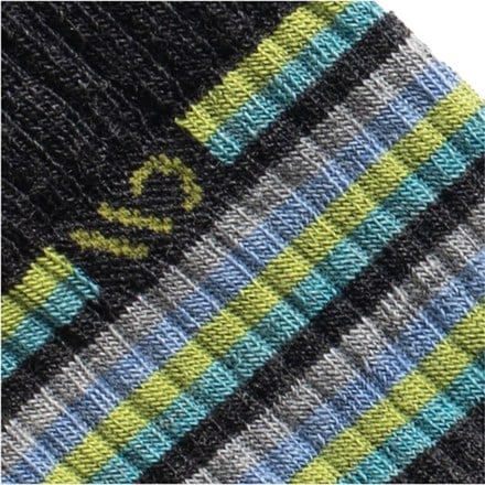 Wide Open Multi Stripe Cushioned Micro Crew Socks - Women's 4