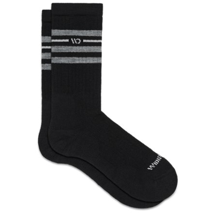 Wide Open Vintage Stripe Cushioned Crew Socks - Men's 3