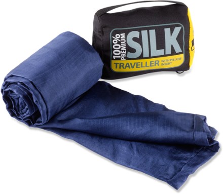 silk sleeping bag