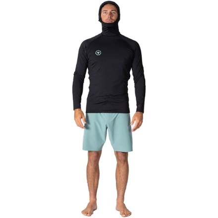 VISSLA Warm Seas Long-Sleeve Hooded Rashguard - Men's 3