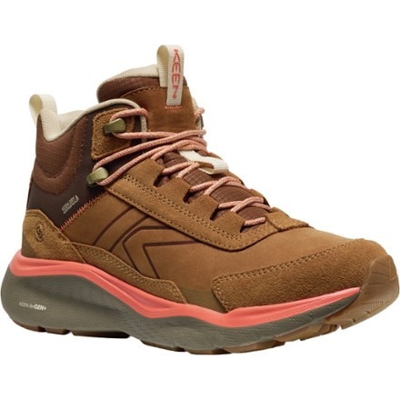 KEEN Leiki Waterproof Leather Hiking Boots - Women's 2