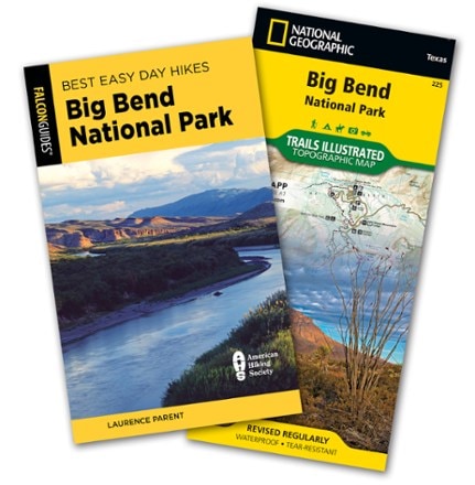 FalconGuides Best Easy Day Hikes Big Bend National Park - Guidebook and Trail Map Bundle 0