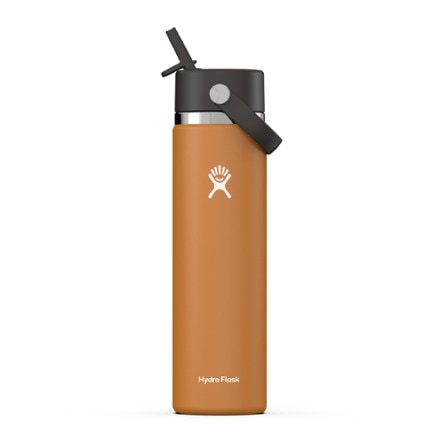 Hydro Flask Wide-Mouth Vacuum Water Bottle with Flex Straw Cap - 24 fl. oz. 0