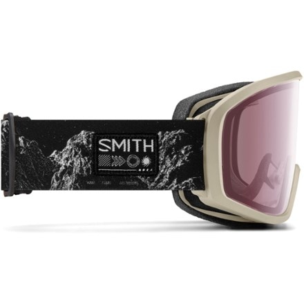 Smith Reason OTG Snow Goggles with gogglesoc - Low-Bridge Fit 3