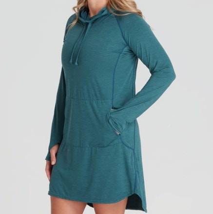 NRS H2Core Silkweight Hoodie Dress 4