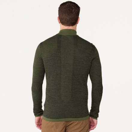 Smartwool Intraknit Thermal Max Merino Quarter-Zip Base Layer Top - Men's 4