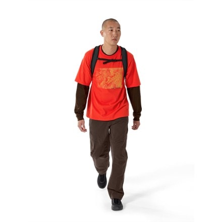 Arc'teryx Kragg Cotton Lithographica T-Shirt - Men's 3