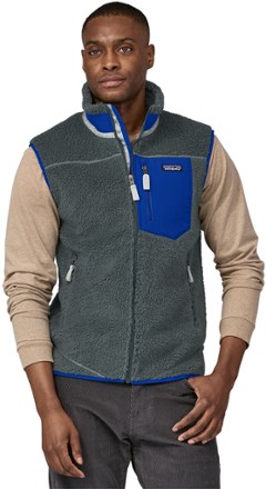 Patagonia Retro Pile Vest Black Fleece Man