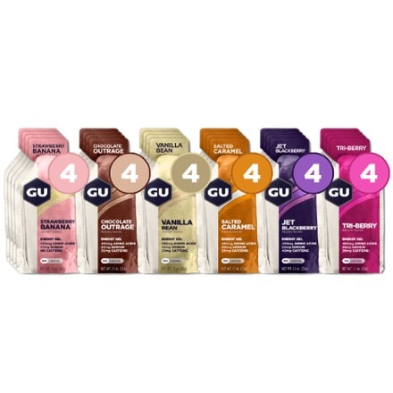 GU Energy Gel Multipack - Package of 24 0