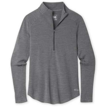 Stio BasisPeak Wool Midweight Half-Zip Base Layer Top - Women's 0