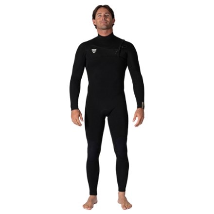 VISSLA 7 Seas Comp 4-3 Full Chest-Zip Wetsuit - Men's 0