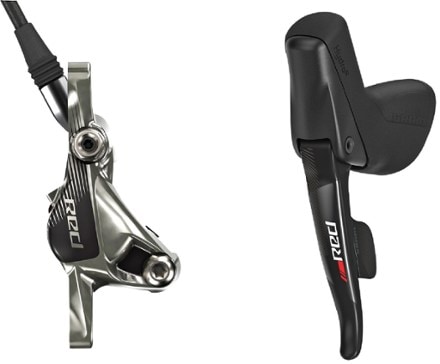 SRAM RED HRD Shift/Brake Lever with Disc Brake Caliper - Post Mount - Left/Front 0