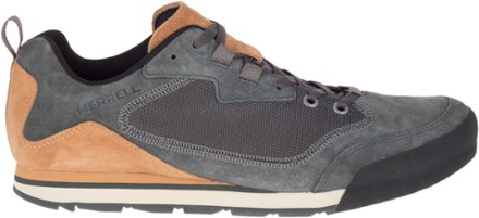 merrell men's burnt rock travel suede