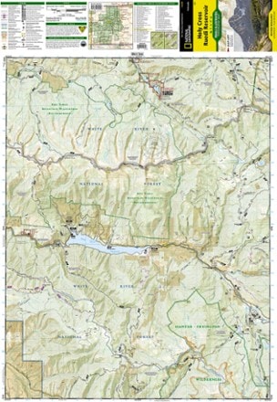 National Geographic Holy Cross Ruedi Reservoir Topographic Map 1