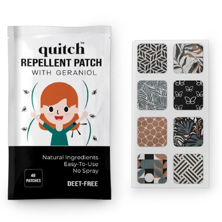 Quitch Repellent Patch with Geraniol - Package of 48 0