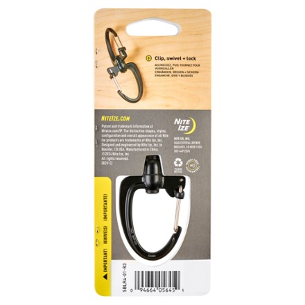 Nite Ize S-Biner 360 SlideLock Dual Carabiner #4 3