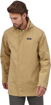 city storm rain parka patagonia