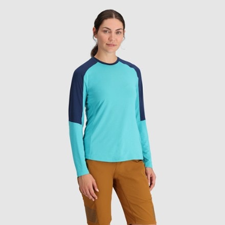 Outdoor Research Freewheel Long-Sleeve Bike Jersey - Women's 1