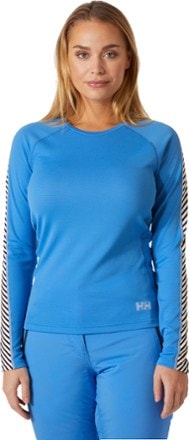 Helly Hansen LIFA ACTIVE Stripe Crew Base Layer Top - Women's 1