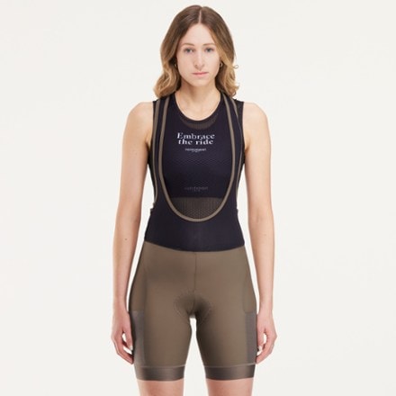 Peppermint Cycling Co. Signature Cargo Cycling Bib Shorts - Women's 0