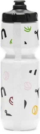 NUUN Purist Water Bottle - 26 fl. oz. Back view (White Tablet)