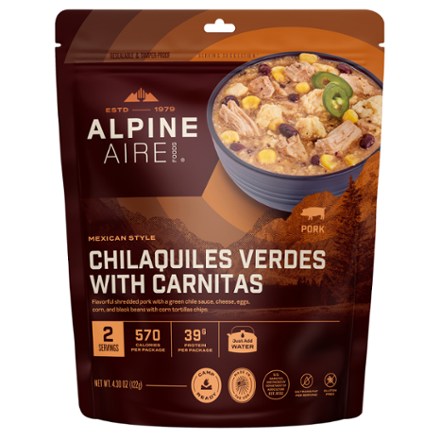 AlpineAire Foods Chilaquiles Verdes with Carnitas - 2 Servings 0