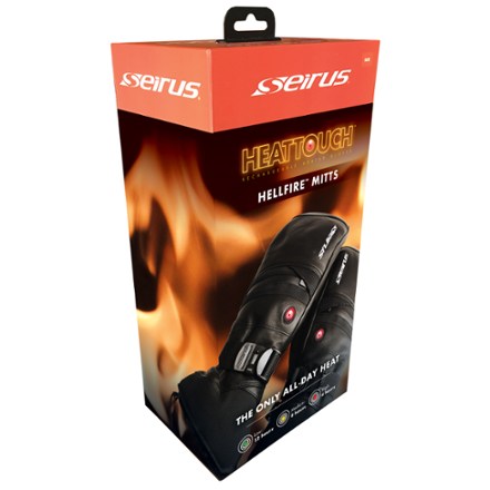 Seirus Heat Touch Hellfire Mittens - Women's 1