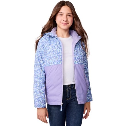 Free Country Systems 3-in-1 Jacket with Brick Fleece - Girls' 2