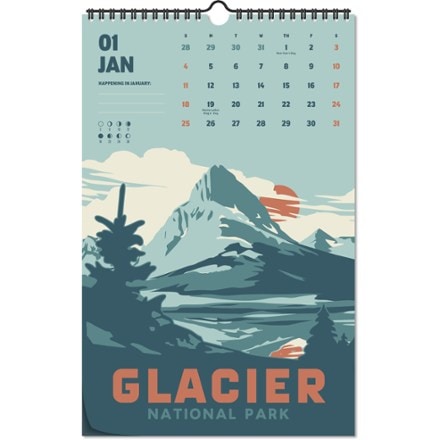 The Landmark Project 2026 National Parks Calendar 3