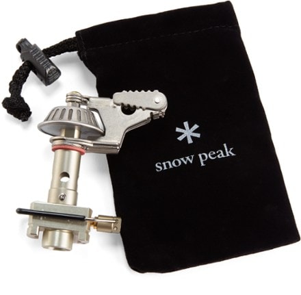 Snow Peak LiteMax Stove Collapsed with storage bag