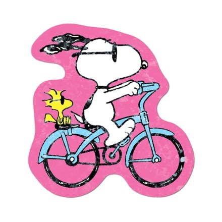 Apply Stickers Biking Buds Snoopy Sticker 0