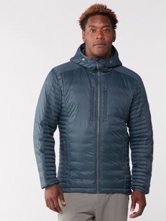 Kuhl Wyldfire Hoody - Great 800 Fill RDS Down in a Waxed Cotton Stylish  Jacket - Engearment