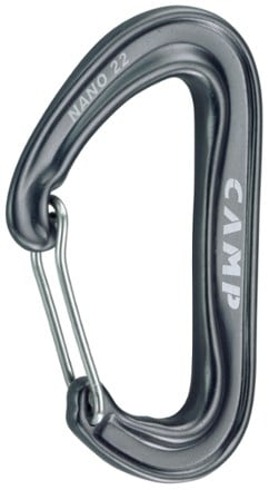 C.A.M.P. Nano 22 Wiregate Carabiner 0