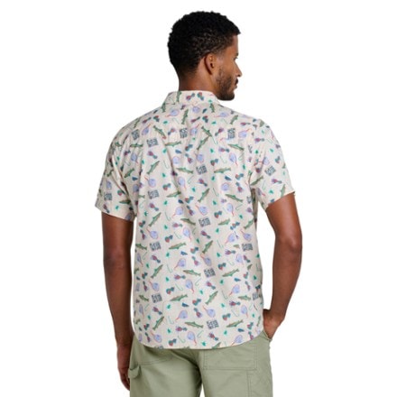On Body Image of color Salt Gone Fishing Print