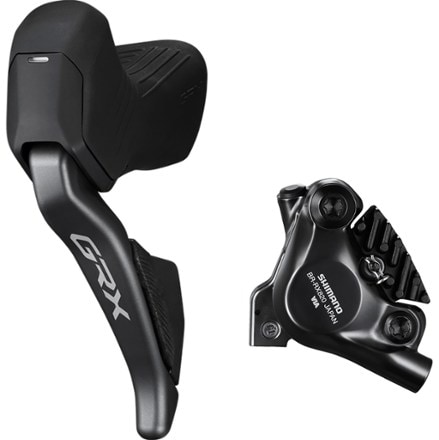 Shimano GRX RX825 Di2 Dual Control Front Shift/Brake Lever and GRX BR-R820 Disc Brake Caliper 0