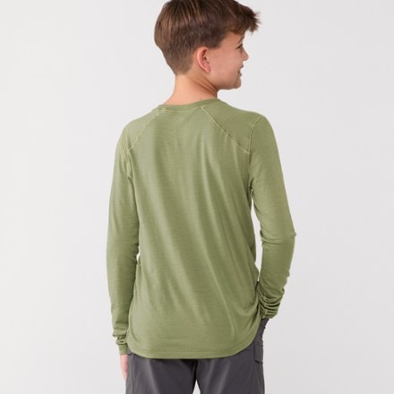 REI Co-op Merino Midweight Base Layer Crew Top - Kids' 2