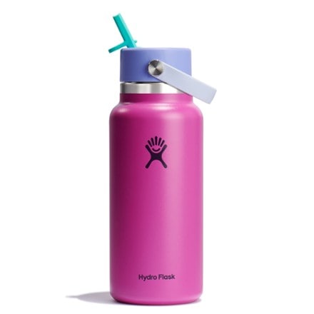 Hydro Flask Wide-Mouth Vacuum Water Bottle with Flex Straw Cap - 32 fl. oz. - Limited Edition 1