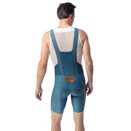 Ostroy Denim Cycling Bib Shorts - Men's 1