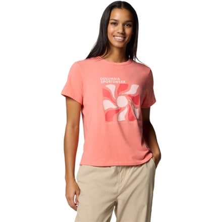 Columbia Sun Trek Graphic Shirt III - Women's 0