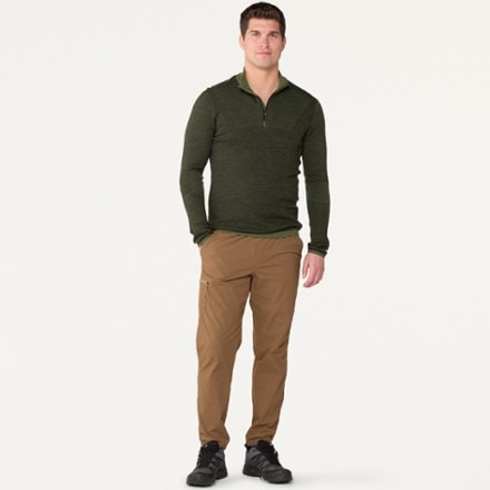 Smartwool Intraknit Thermal Max Merino Quarter-Zip Base Layer Top - Men's 5