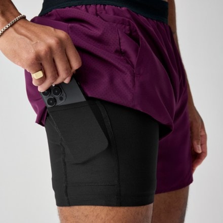 Brooks Dash 6" 2-in-1 Shorts - Men's 3