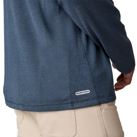 Free Country Sueded Pique Long-Sleeve Crew Shirt - Men's 3