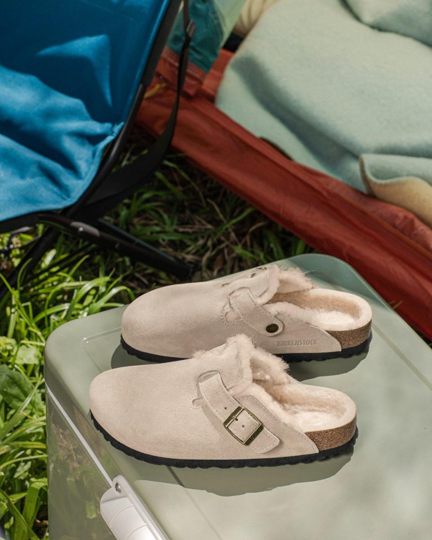 Location Image for Boston Shearling Clogs - Men's