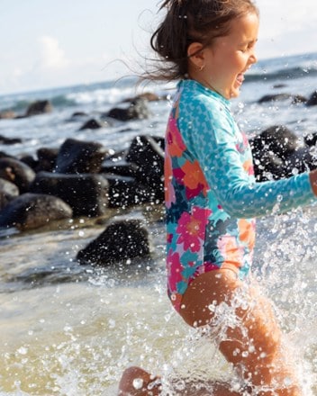 Nani Mini Long-Sleeve One-Piece Swimsuit - Kids' 4